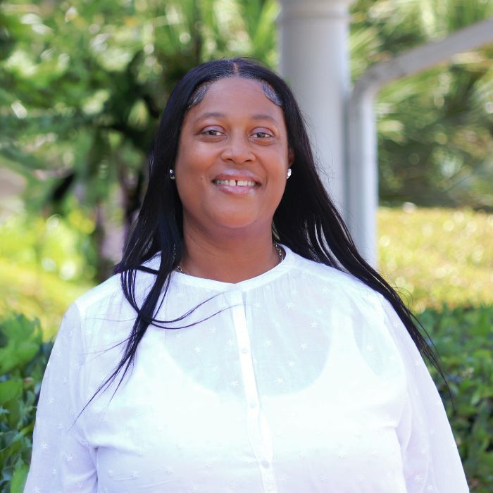 Staff member Demekia White